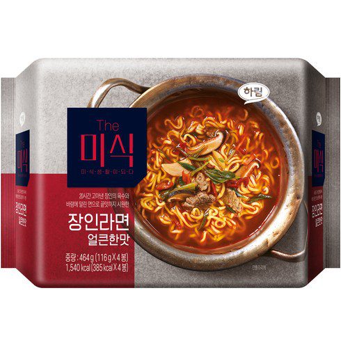 장인라면 얼큰한맛 담백한맛 추천 및 가격 비교 장단점 정리