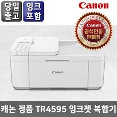 캐논 TR4595 잉크젯 팩스복합기 추천 및 가격 비교 장단점 정리